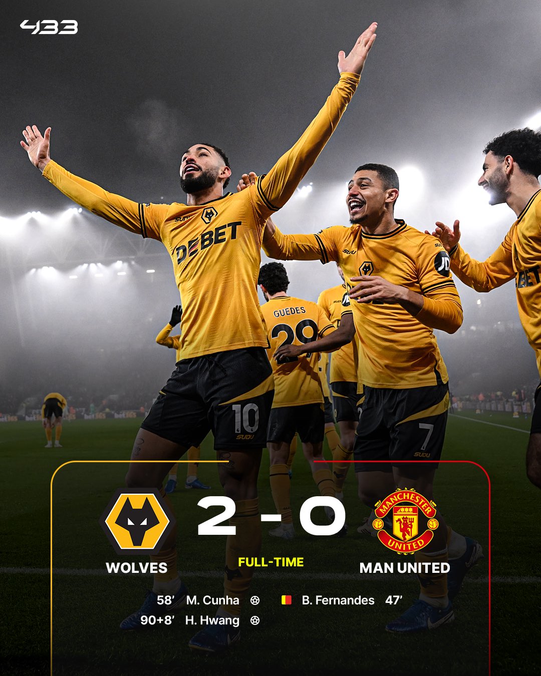 曼联三比一战胜狼队收获英超两连胜的简单介绍 曼联三比一战胜狼队收获英超两连胜的简单介绍